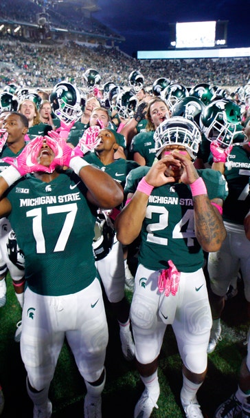 Michigan State rallies past Indiana 17-9